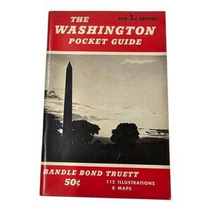 The Washington Pocket Guide New 3rd Edition 1954 Randle Bond Truett Hastings Hou